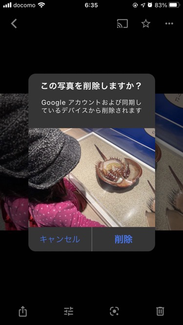 iphoneストレージいっぱいGoogleフォト